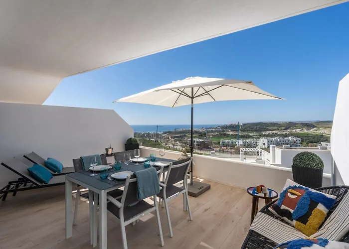 One80 Residences New Modern With Amazing Sea View To Gibraltar & Africa 公寓