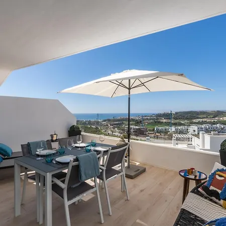 One80 Residences New Modern With Amazing Sea View To Gibraltar & Africa Lägenhet