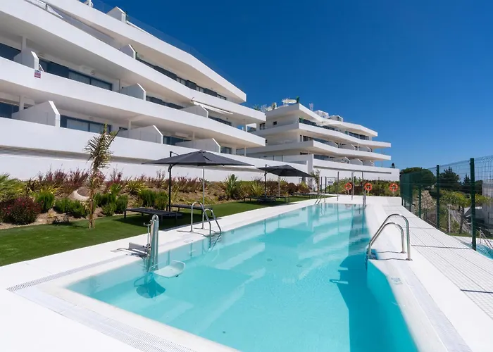 One80 Residences New Modern With Amazing Sea View To Gibraltar & Africa Apartamento *